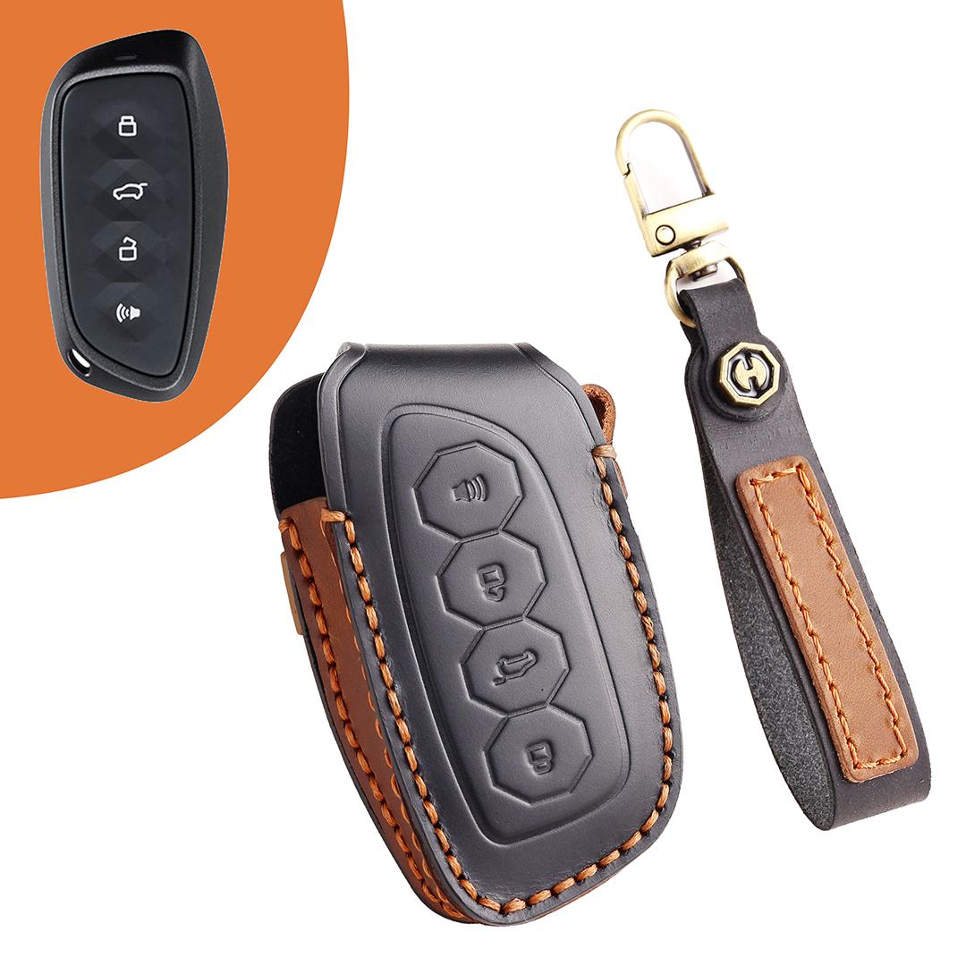 Suitable for Haver DARGO Handmade Cowhide High-End Car Key Cover