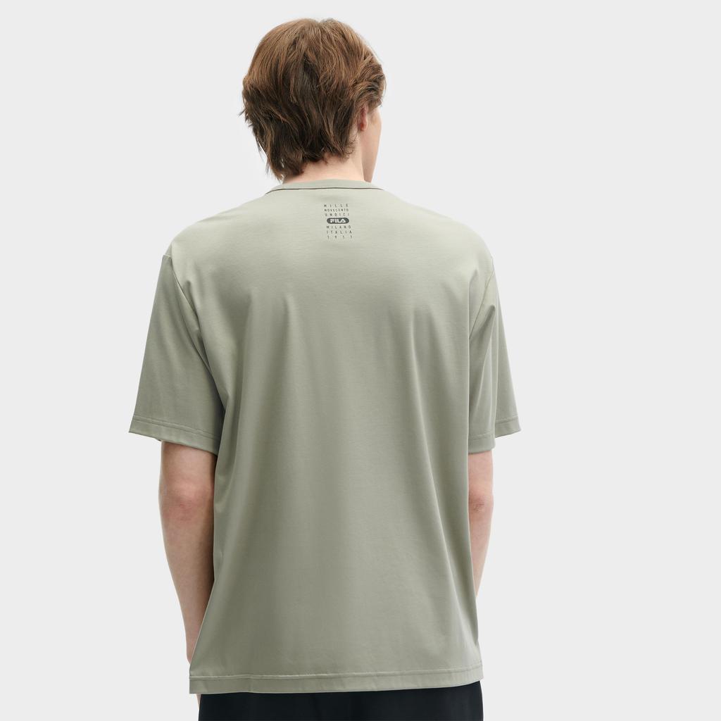 New FILA T Shirts Men's Silent Gray F11M425106FDY