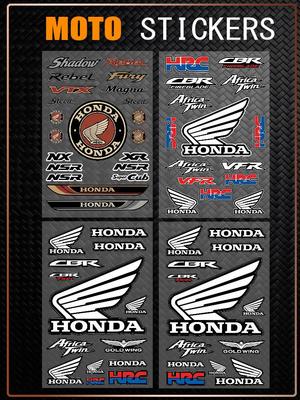 FOR RACING Long Lasting Waterproof Reflective Sticker Scratch Conceal Fit Motorcycle Car Helmet Fridge Water Cup Decals