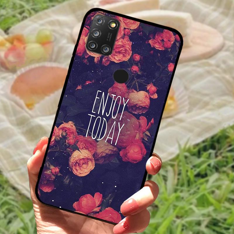 For Alcatel 3X 2020 Case Marble Silicon Back Cover Phone Case For Alcatel 5X 5061 / 3X 2020 4 Cameras Cases Soft Bumper Funda