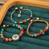 Braided Tibetan-style Bracelet Nepal Tibetan Style Vintage Beaded Bracelet Bohemian Bracelet  Gift