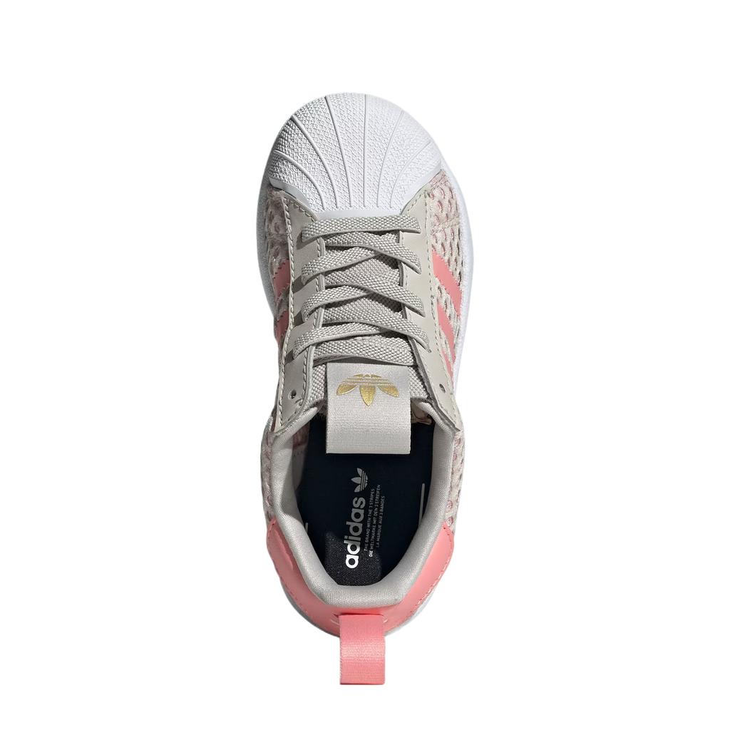 Adidas Originals Adifom Superstar 360 Shoes Comfortable Versatile Fashion Trendy Kids Skate Shoes Kids Shoes Brown Pink JH7471