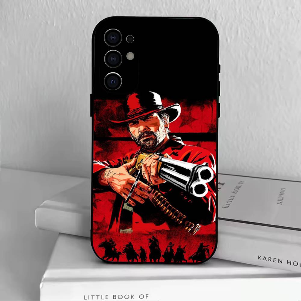 

RDR2-Arthur Morgan Phone Case For Samsung S25,S24,S21,S22,S23,S30,Ultra,S20,Plus,Fe,Soft Silicone Black Cover Samsung S25Plus