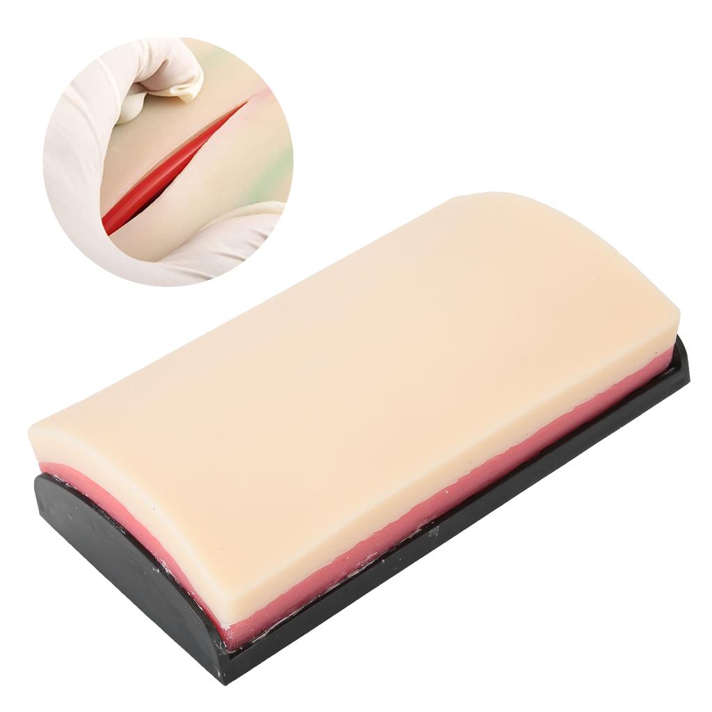 Simulation Human Skin Incision Suture Training Model Injection Practice Pad Module