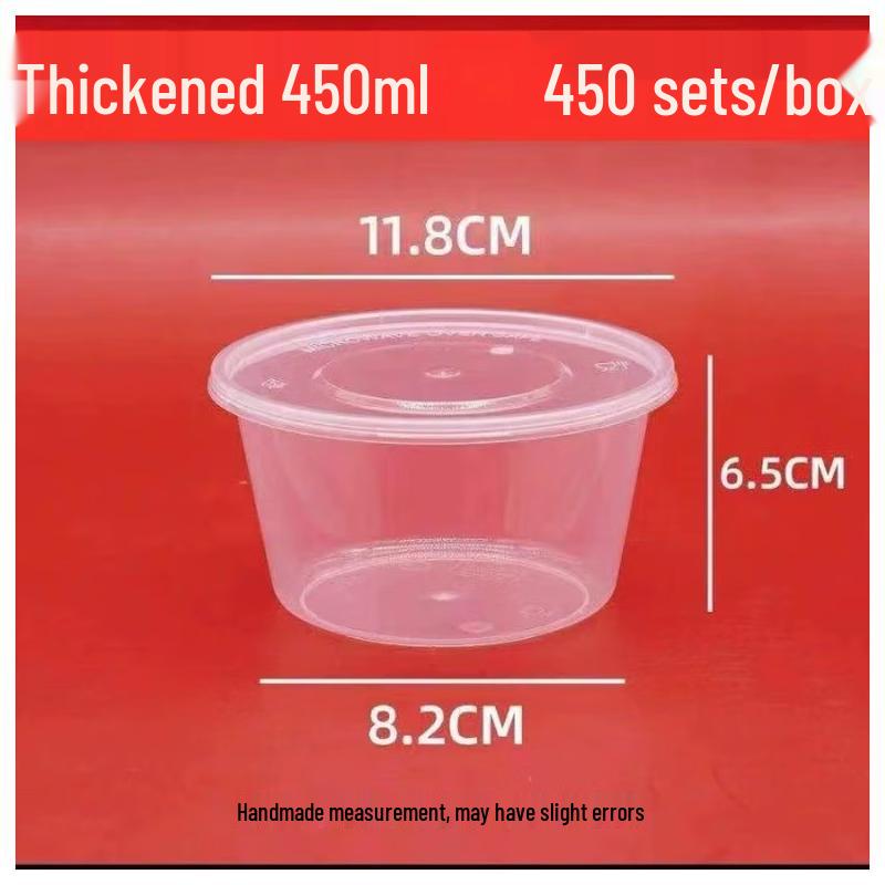 Saikeyou Disposable PP Plastic Takeout Meal Boxes