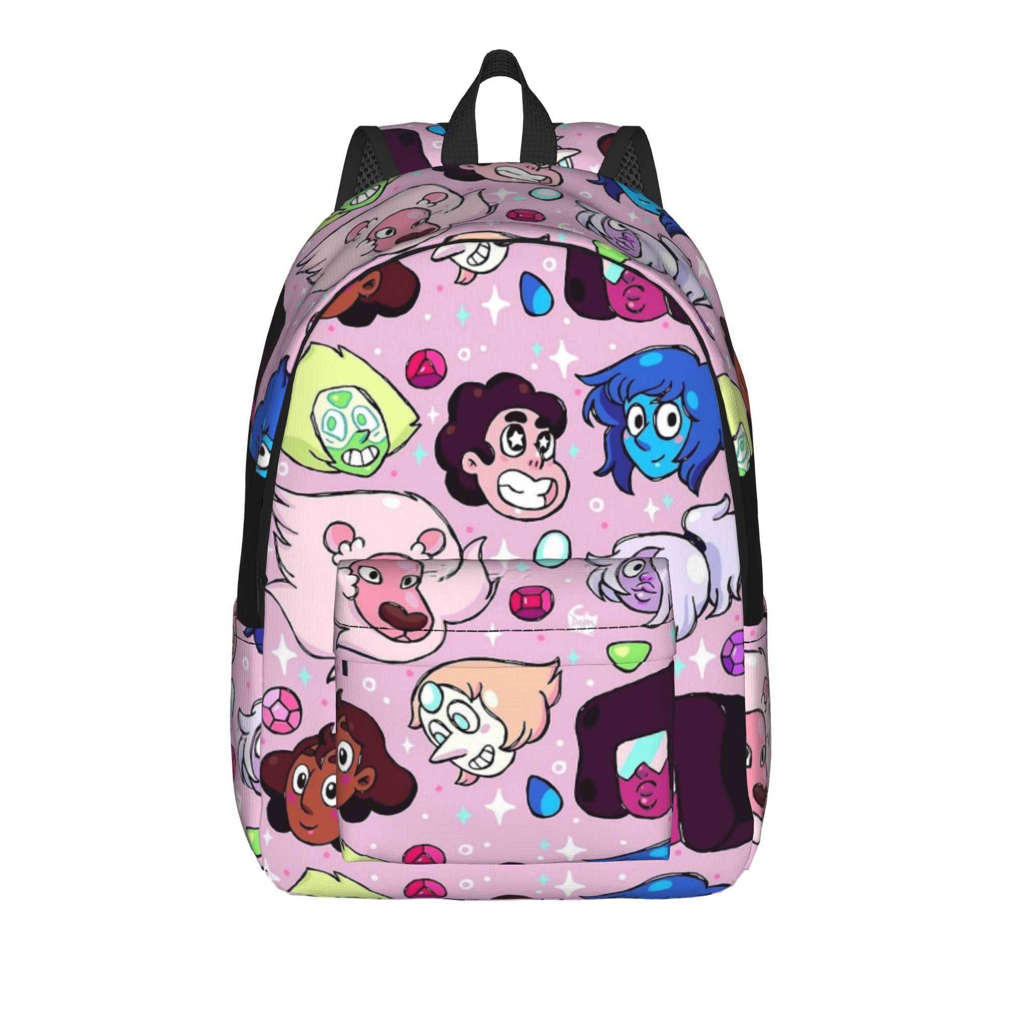 Crystal Gems Steven Universe Rugzak Universiteitsrugzakken Tiener Mooie Schooltassen Ontwerp Lichtgewicht Rugzak M