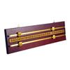 Torpsports Classic Wooden Wall-Mounted Scoreboard for Shuffleboard Pool Table Scorekeeper Games Customizable Logo/Graphic