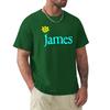 James Band T-shirt street wear anime Unisexs långa t-shirts
