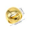 12Pcs Napkin Buckle Dining Room Metal for Wedding Party Ring Models Simple Napkin Holder Napkin Rings Table Decor
