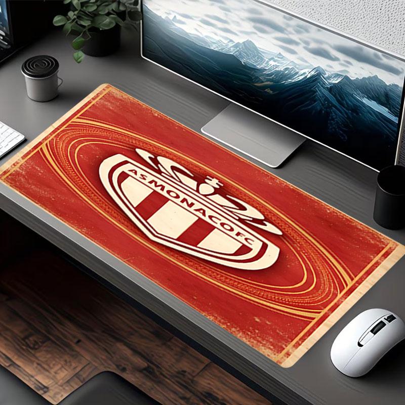 AS Monaco Print Mouse Pad, for Keyboard Pad Laptop PC Mat for Office Home Use, Desk Decor, Perfect Birthday Gift for Gamers