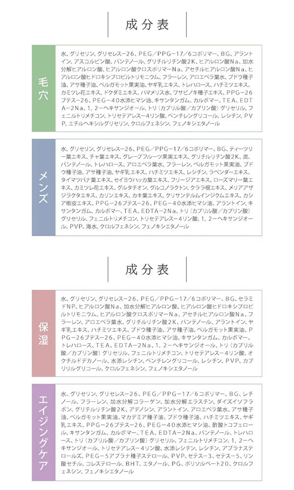 7 Beauty Mask 7 Sheets Face Pore (Moisturizing) (Sheet Mask, Pack, Cleansing, Moisturizing, Men's, Anti-Aging Care, Anti-Aging Cosmetics)