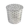 Anti Blocking Gutter Guards Anti Insect Bird Circular Shape Drainage Filter Plug Stainless Steel Gutter Guard