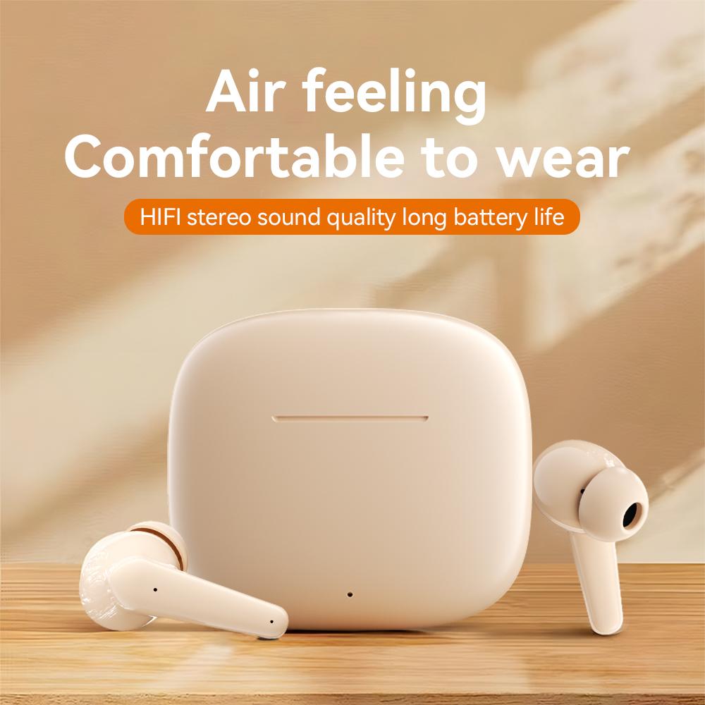 

JYL TS TWS Earbuds BT5.4 Quick Connect Noise Reduction Sport кармін червоний колір