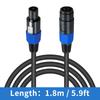 Poyiccot Speakon Extension Speaker Cable 18AWG Male to Speakon Extension DJ PA Stage Audio Jack Loudspeaker Amplifier Wiring Cord with Twist Cable,