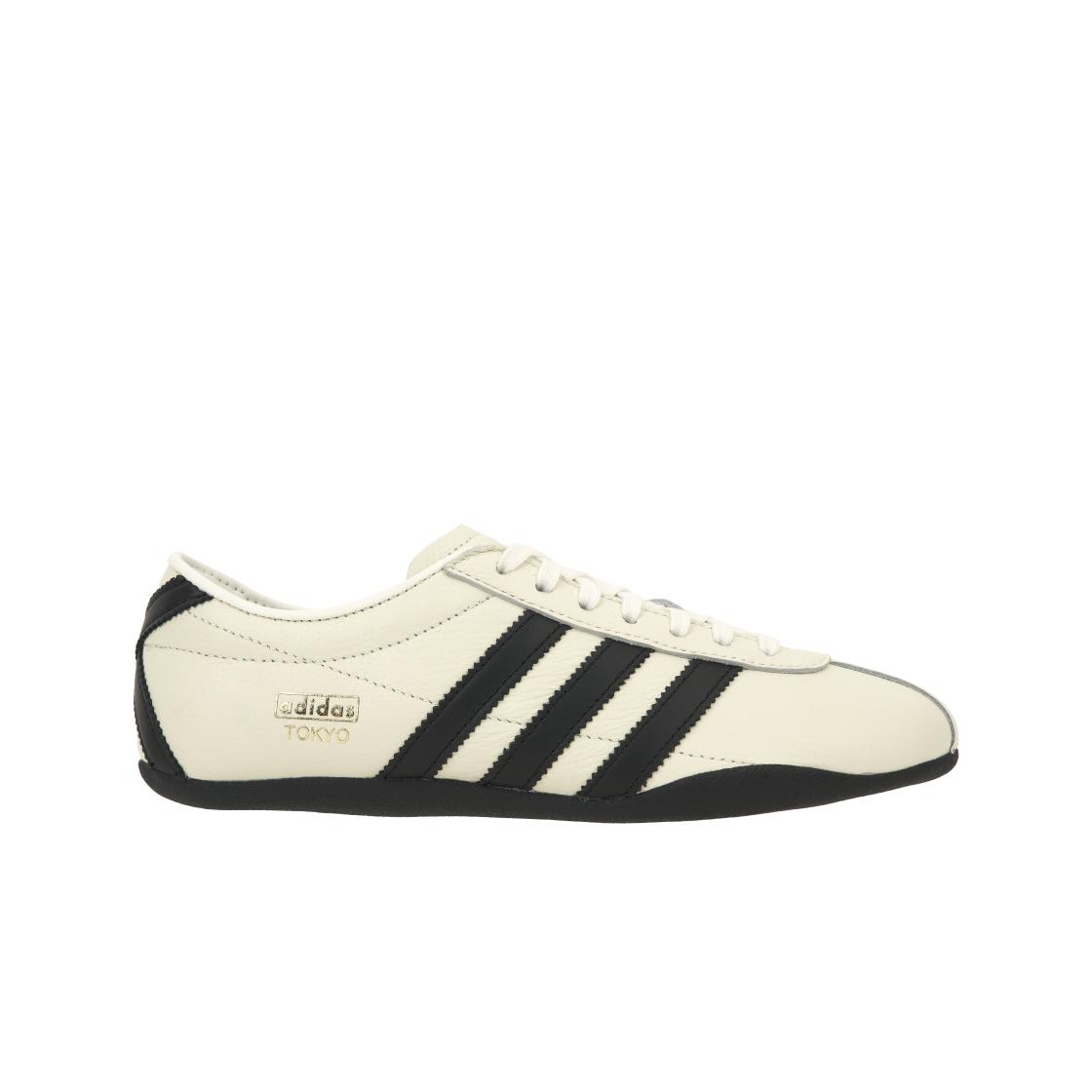 adidas Токио Off White Черный Женские Кроссовки Core-Black Gold-Metallic JQ0597 39⅓