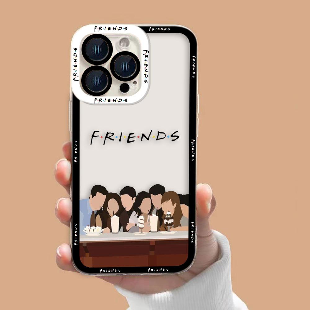 Comedy Friends TV Show Clear Phone Case For Samsung Galaxy S26 S25 S24 S23 S22 S21 S20 FE PLUS ULTRA EDGE Silicone Case Shell