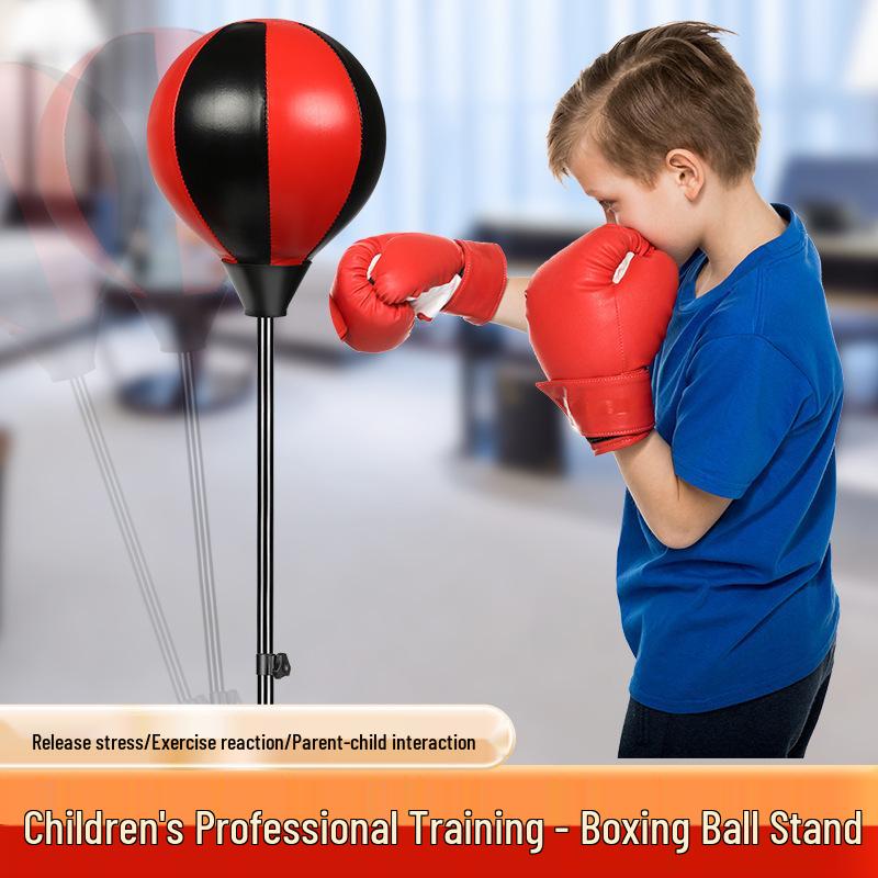 Children's Desktop Boxing Speed Ball Set - Suction Cup Reaction Trainer for Stress Relief