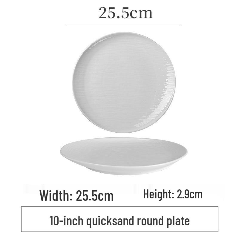 Creative Ceramic Soup Plates - Western Food Presentation with Straw Hat Design for Restaurants and Hotels