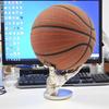 Personalized Sports Ball Display Stand: Basketball, Football, Volleyball Holder & Storage Shelf