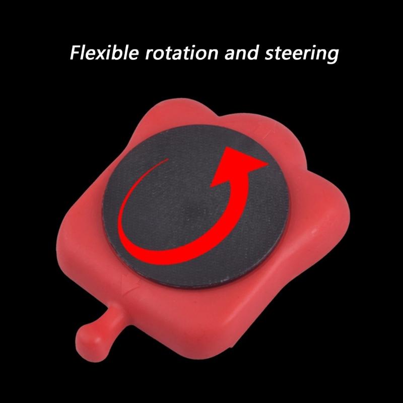 Pack of 14 Furniture Sliders with Rotating Casters and Floor Protectors Base for Scratch Release Item Moving at Homes or Office