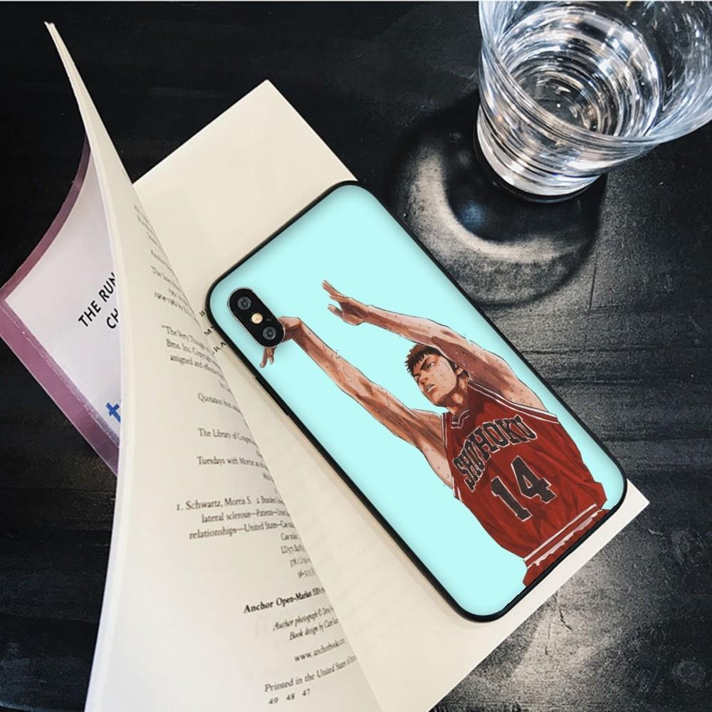 Slam Dunk Phone Case for iPhone 15 8 7 6 6S Plus X SE 2020 XR XS 14 11 12 13 Mini Pro Max Mobile Case