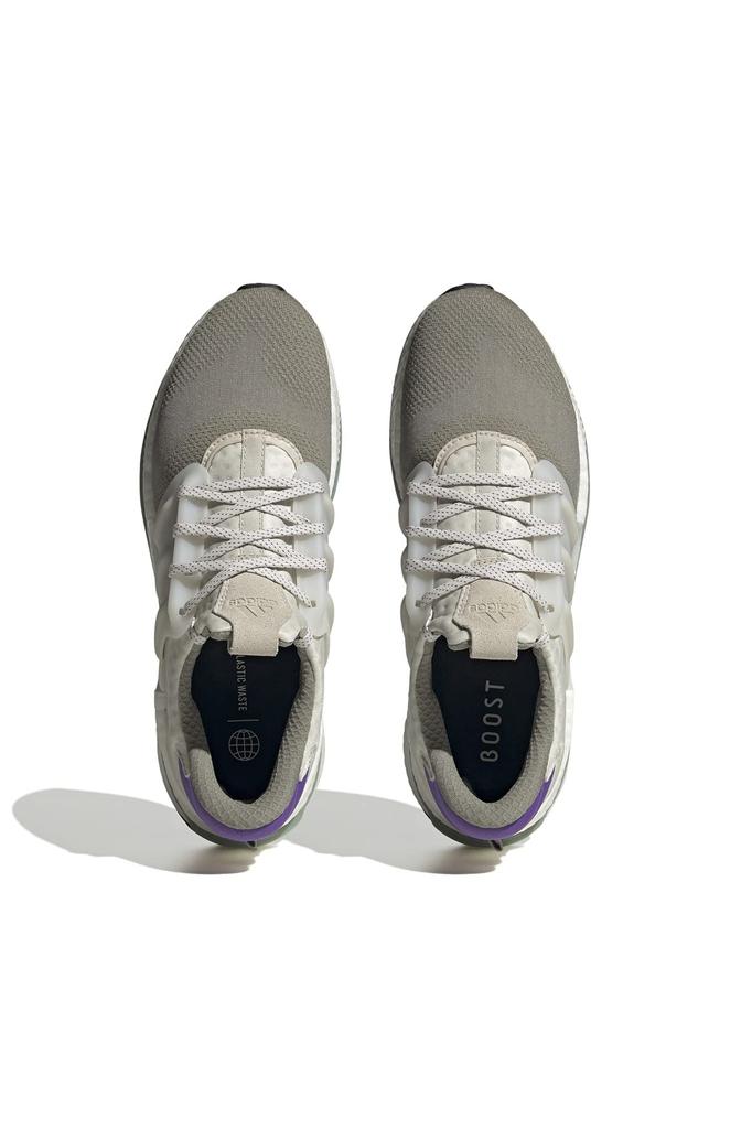 Adidas X_PLRBOOST MBS18 Sneakers, Silver Pebble/Alumina/Purple Rush (HP3129), Size 27.0 cm