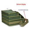 Four-Layer Extra Thick Canvas Tool Bag - Large Capacity, Multi-Function for Electricians and Carpenters.