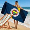 Fenerbahce Print Beach Towel, Large Soft Quick Dry Towel for Beach Camping Swimming