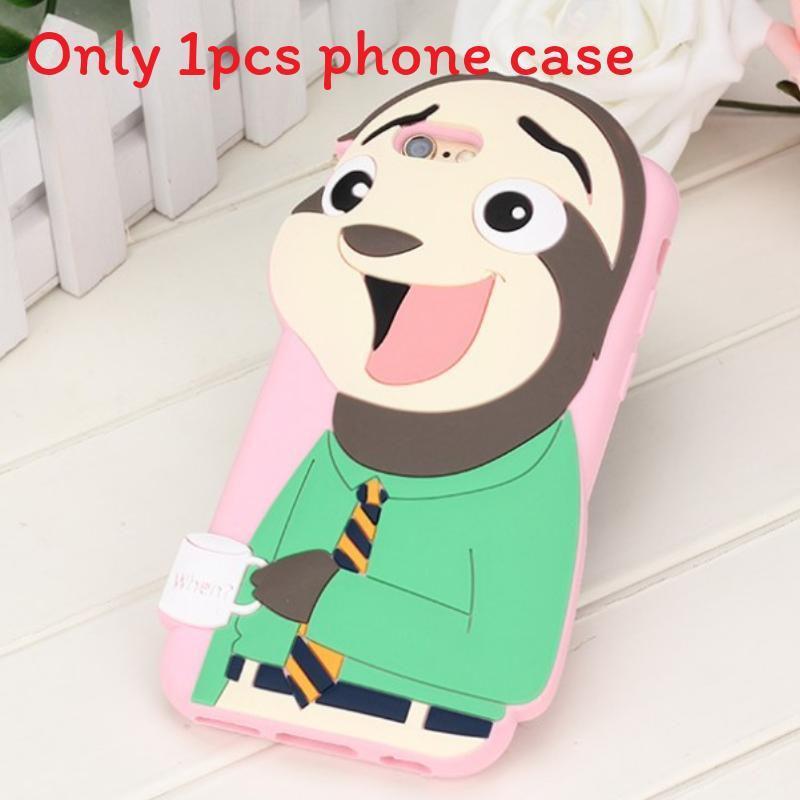 For Iphone 5 5s 6 6plus Zootopia Judy Hopps Nick Wilde Silicone Phone Case With Durable Design For Kids And Teens