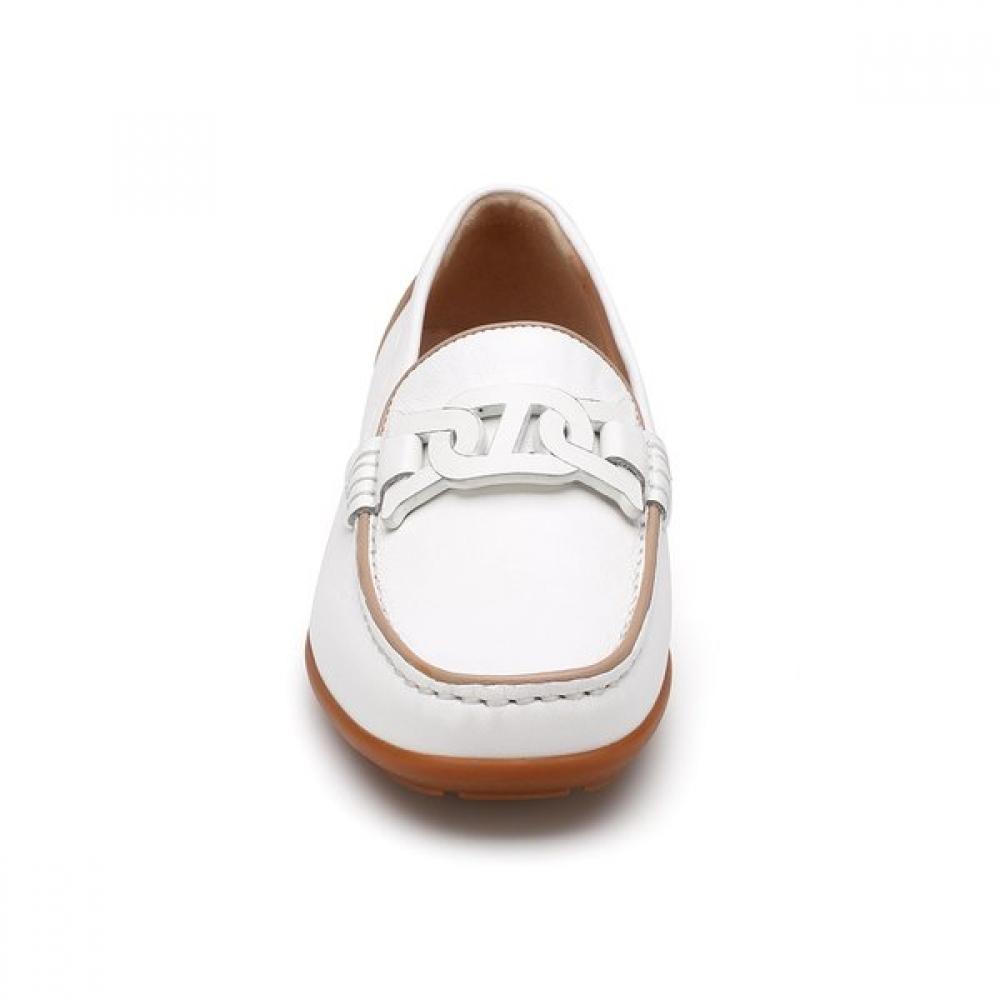 Thom Mcan Women S Comfort claSSic Loafer 8tmel26S9m White