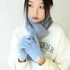 GOCORI SHORT KNIT GLOVES - SKY BLUE Knit Gloves Wool Gloves