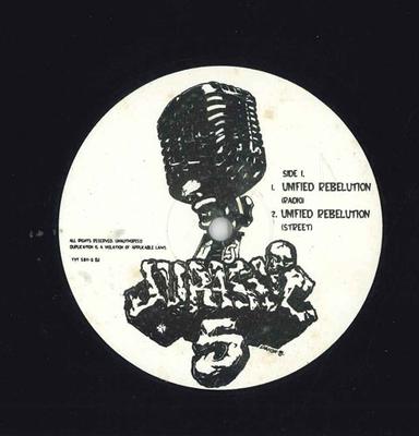 12-Zoll Schallplatte JURASSIC 5 Unified Rebelution TVT58110DJ NICHT AUF LABEL UK Rap HipHopRB Gebraucht