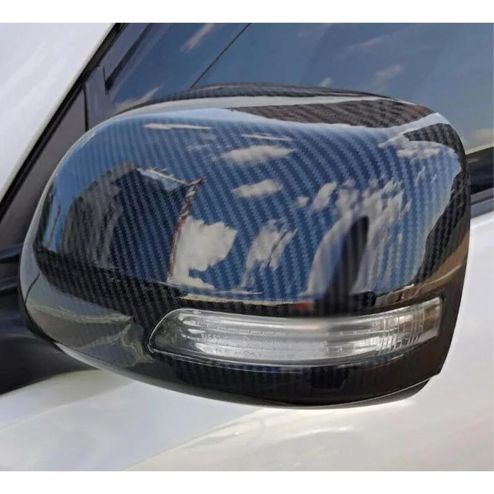 Für Toyota Land Cruiser LC200 Prado FJ150 150 2010-2025 Autoaufkleber Rückspiegel Seitenspiegelabdeckung Flügelkappe Außentürgehäuse Verkleidung