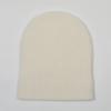 CALLAITE 100% Cashmere Ribbed Beanie - Navy