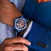 MINI FOCUS Brand Watch Multi-functional Calendar Waterproof Stainless Steel Strap Men Quartz Watches