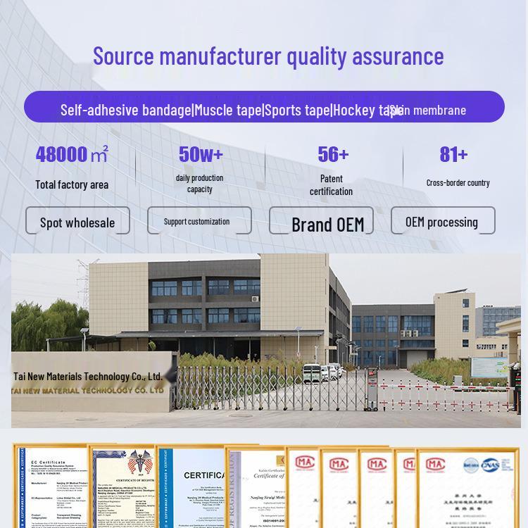 Myofasziales Lifting Gesicht & Hals Anti-Falten Band und Aufkleber