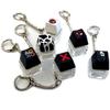 Keychain Couple Keyring Fingertip Office Decompression Toy Key Cap Key Mobile Phone Backpack Pendant Gift