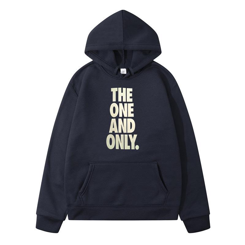 The One and Only Man Hoodie Men Men's Clothing Women's Sweat-shirt New In Hoodies & Sweatshirts Y2k Clothes Men's Winter Sweater
