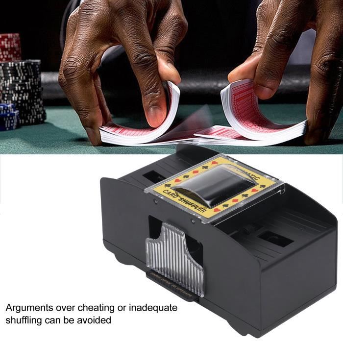 Mélangeur De Poker Électrique Mélangeur Automatique De Poker Mélangeur Électrique De Cartes De Jeu De Jeu De Société 85433