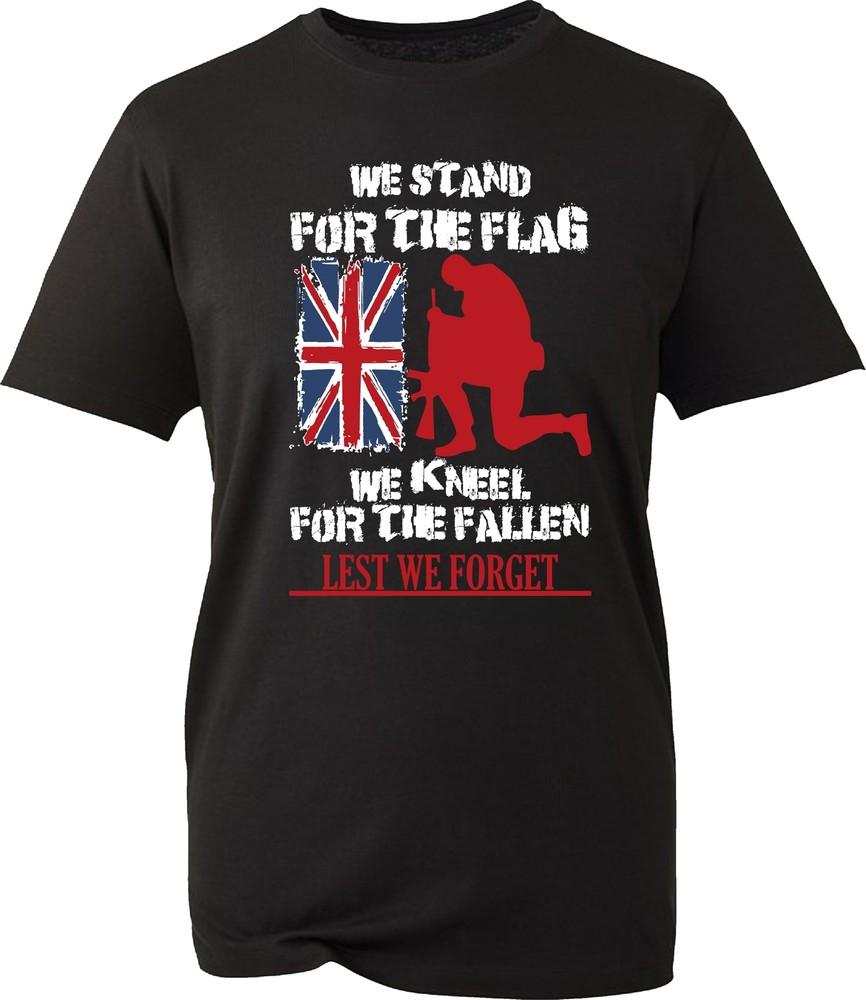We Stand For The Flag T Shirt We Kneel For The Fallen T Shirt Unisex T Shirt
