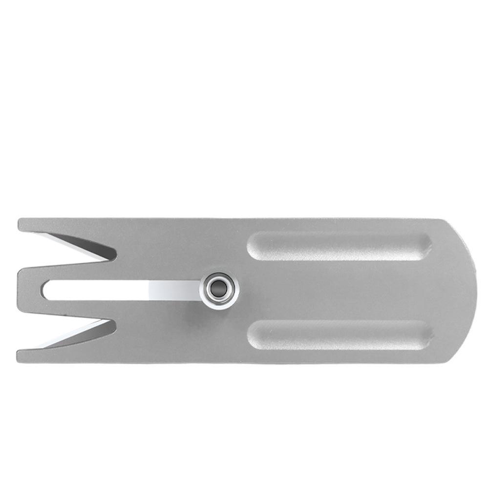 Universal Car Vinyl Film Cutting Tool Multifunctional Window Film Cutting Tool Safety Film Cutting Knife Scraper and Trimmi серебряный