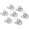 28.5*32mm French Bulldog Doggy Dog Bull Dog Head Pendants Stainless Steel Charms  For Necklace