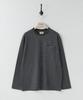 Leopeusaideu Pin Stripe Long Sleeve Space Gray