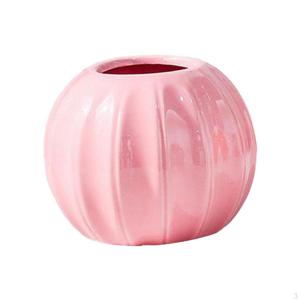Ceramic Vase Flower Dried Flowers Holder Home Decor Ornaments Nordic Pot Tabletop