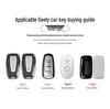 Available Car Key Cover Shell for Geely Xingyue L, Xingrui, Emgrand, Galaxy A7, Bin Yue, and Galaxy E5.
