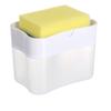 Kitchen Scrubbing Detergent Liquid Box, Automatic Dispenser, Push-type Automatic Liquid Outlet Box, Scouring Pad, Dishwashing Brush, Soap Liquid Box