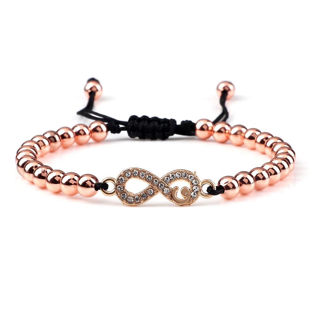 Dragon Totem Yin Yang Tai Chi Friendship Bracelet with Alloy Beads