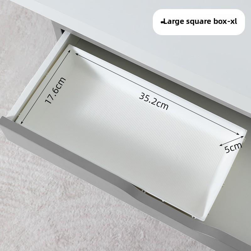 Vestavěné organizační přihrádky Kosmetický patchworkový organizér do zásuvky