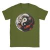 The Black Angel Tshirt Summer Casual Cotton Tee Oversized Streetwear Tops Vintage Graphic Print Loose Fit Short Sleeve