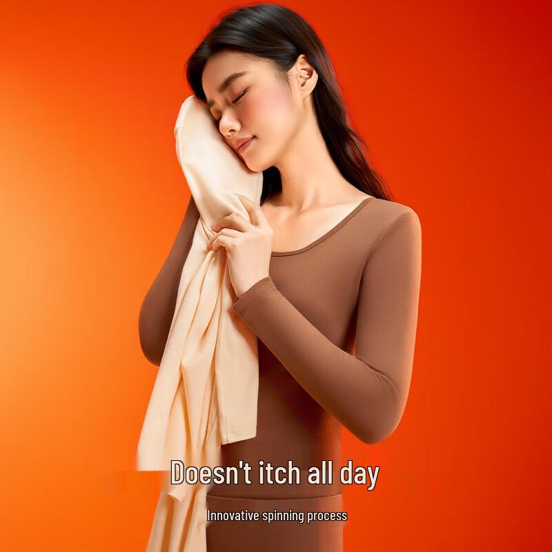 YOUKESHU Women's 100% Cotton Antibacterial Thermal Underwear Set